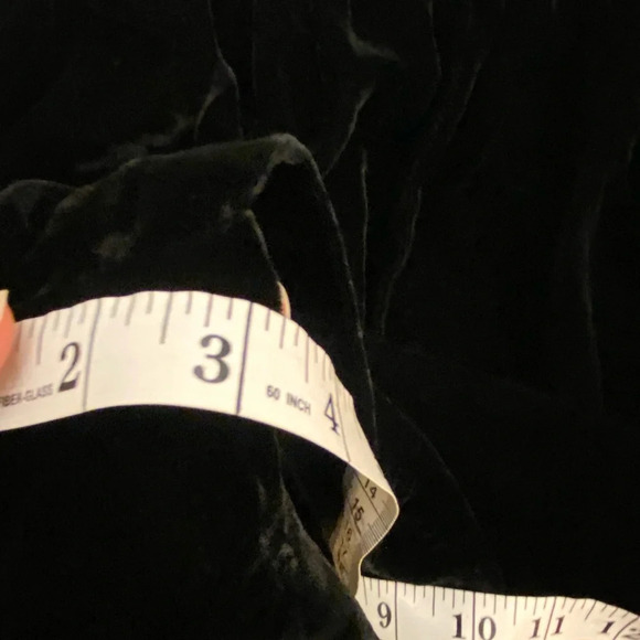 GANNI Silk Velvet Shorts Black Size Small - Picture 6 of 6